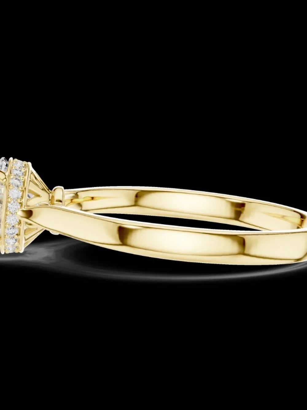 3CT Round Cut Lab Diamond Elegant Solitaire Engagement Ring Solid Gold